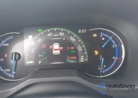 2025 Toyota Rav4 Hybrid Le из США, поврежденный, VIN JTMMWRFV6SD315050